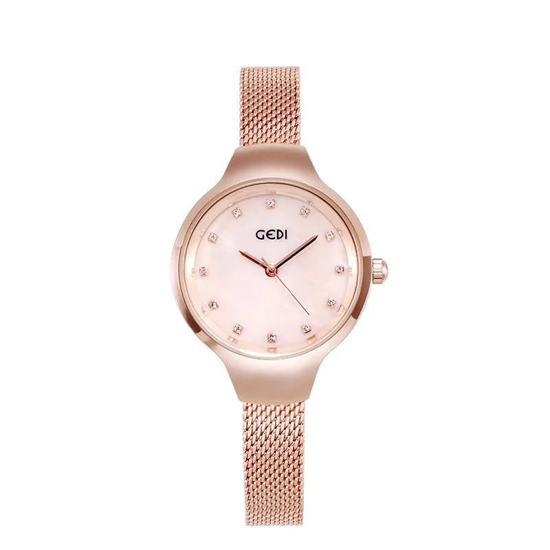 Ultra-thin Mesh Strap Women's Watch