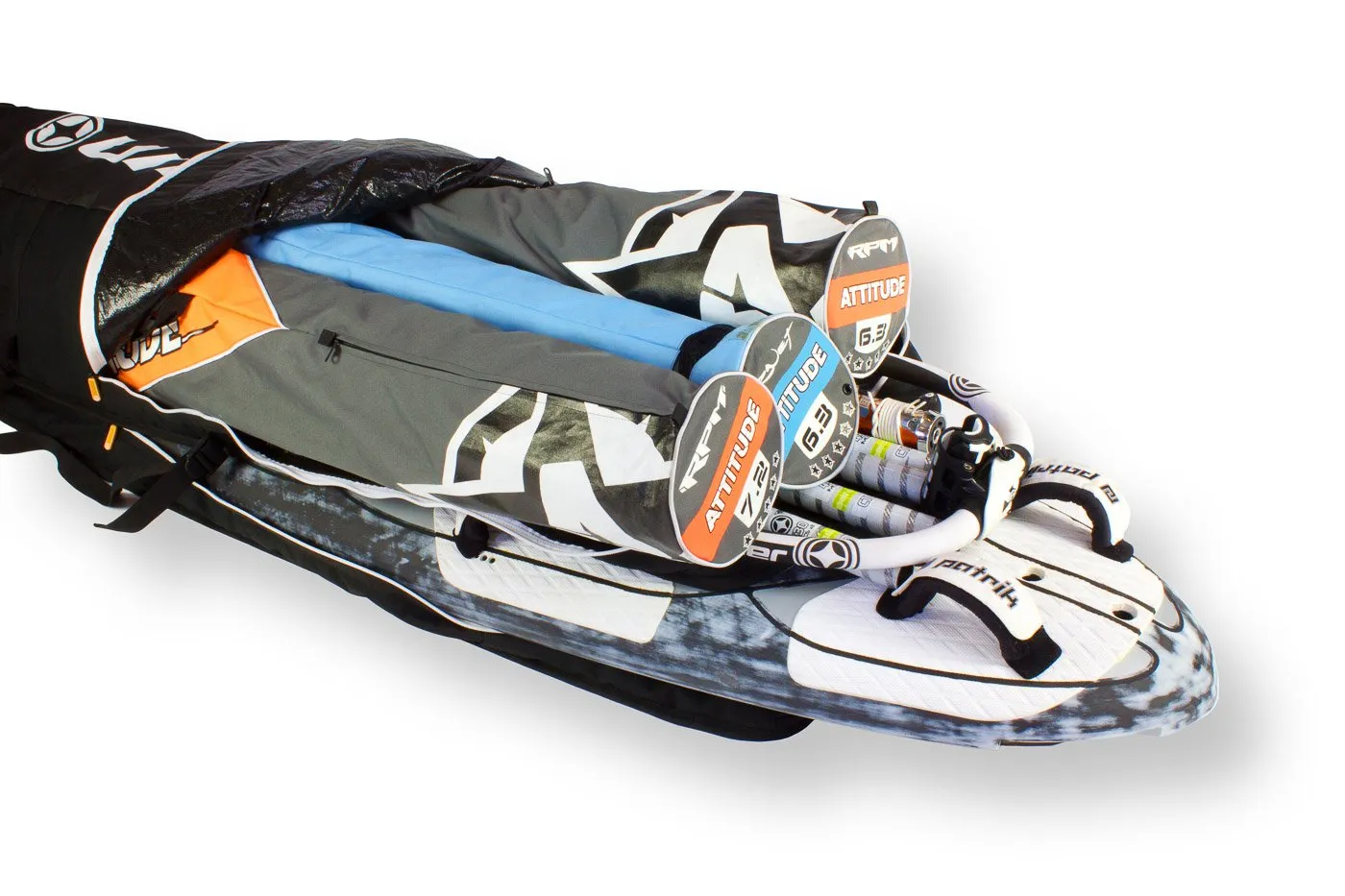 Unifiber Blackline Roofrack Board-Quiver Bag