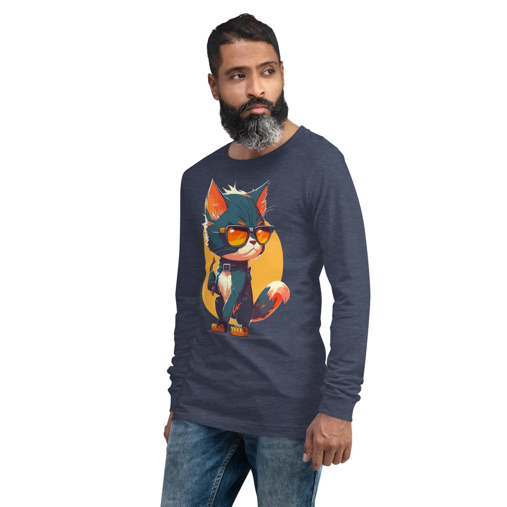 Unisex Long Sleeve Tee. Fun Tee, Back to School, Gift S To 2XL