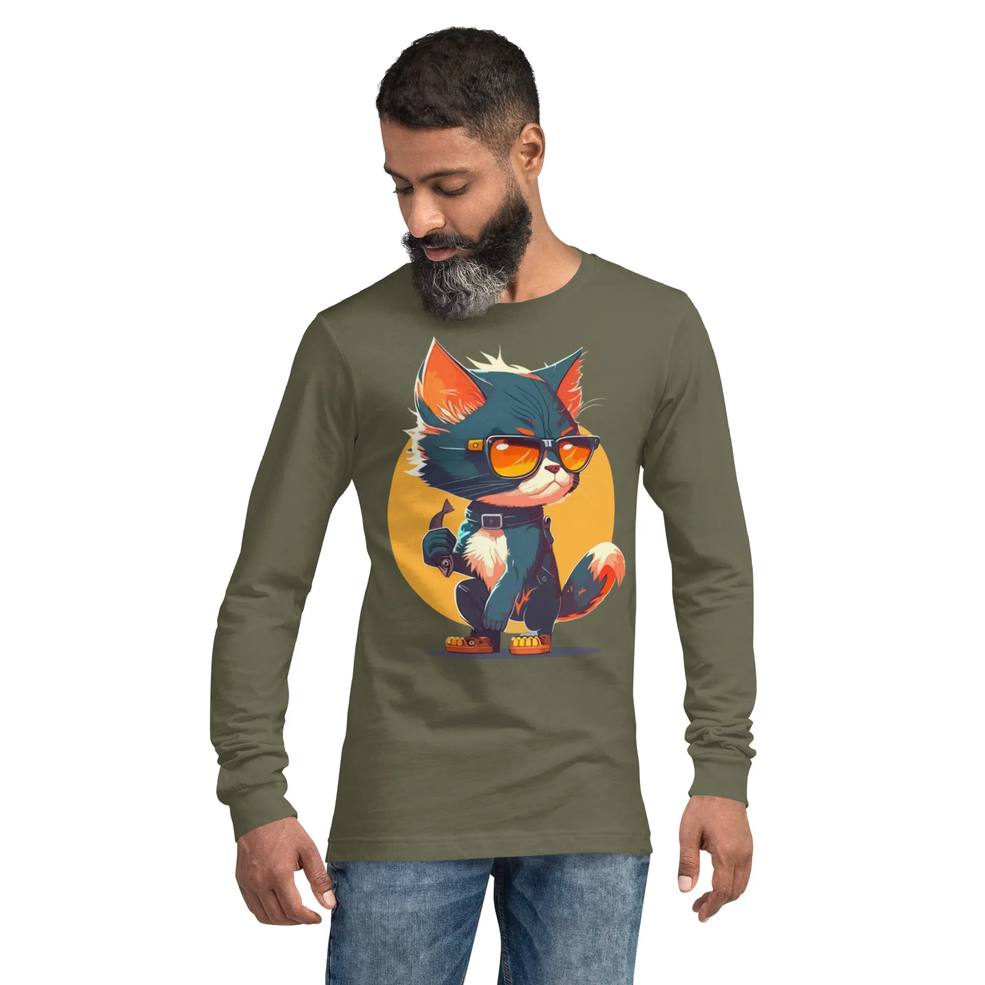 Unisex Long Sleeve Tee. Fun Tee, Back to School, Gift S To 2XL