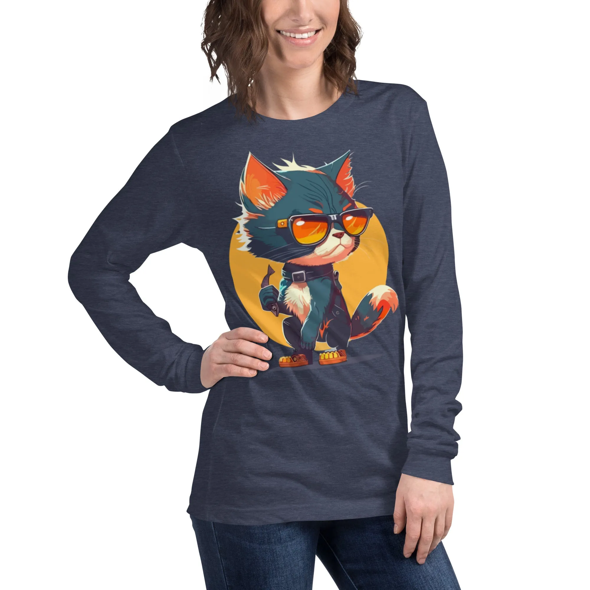 Unisex Long Sleeve Tee. Fun Tee, Back to School, Gift S To 2XL