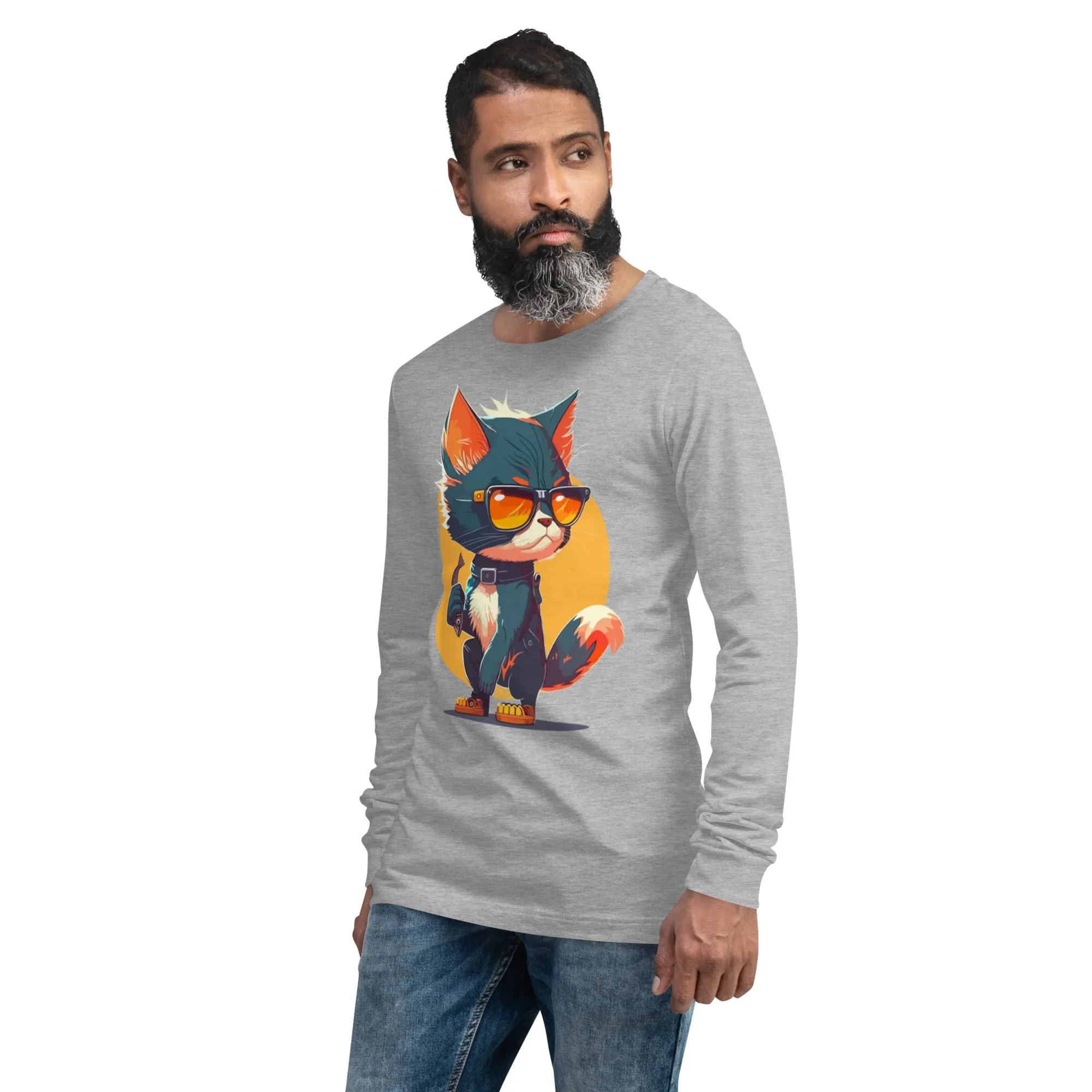 Unisex Long Sleeve Tee. Fun Tee, Back to School, Gift S To 2XL
