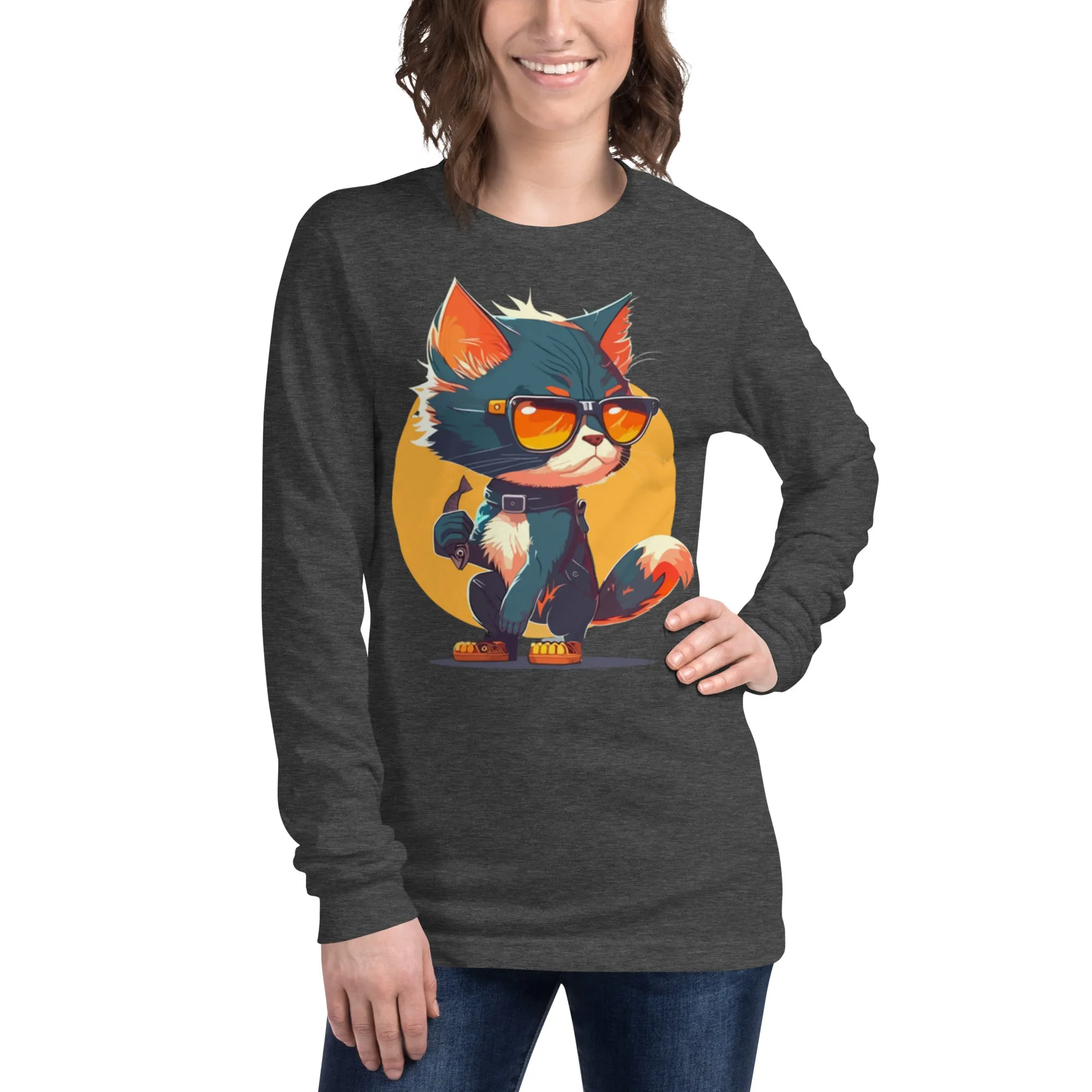 Unisex Long Sleeve Tee. Fun Tee, Back to School, Gift S To 2XL