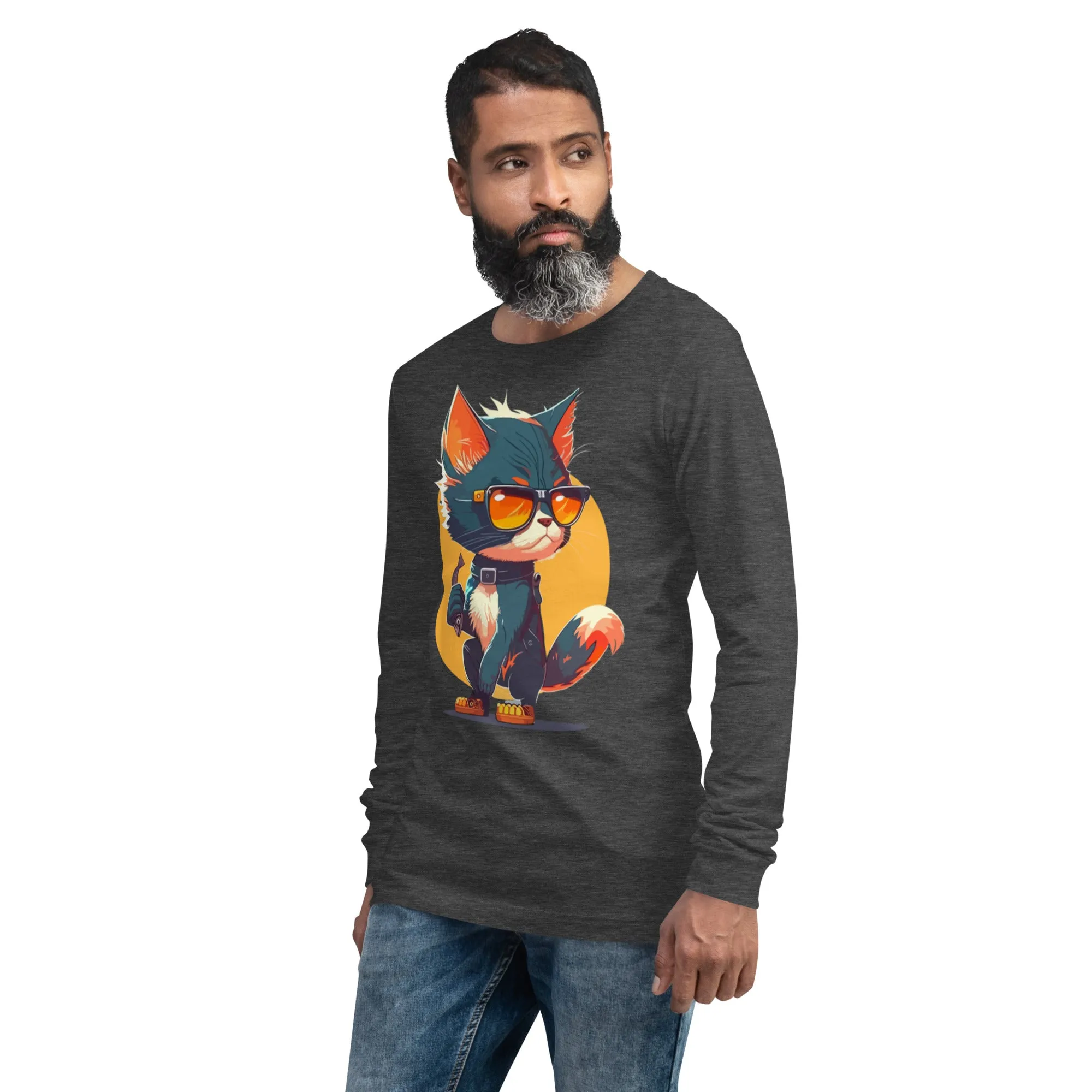 Unisex Long Sleeve Tee. Fun Tee, Back to School, Gift S To 2XL