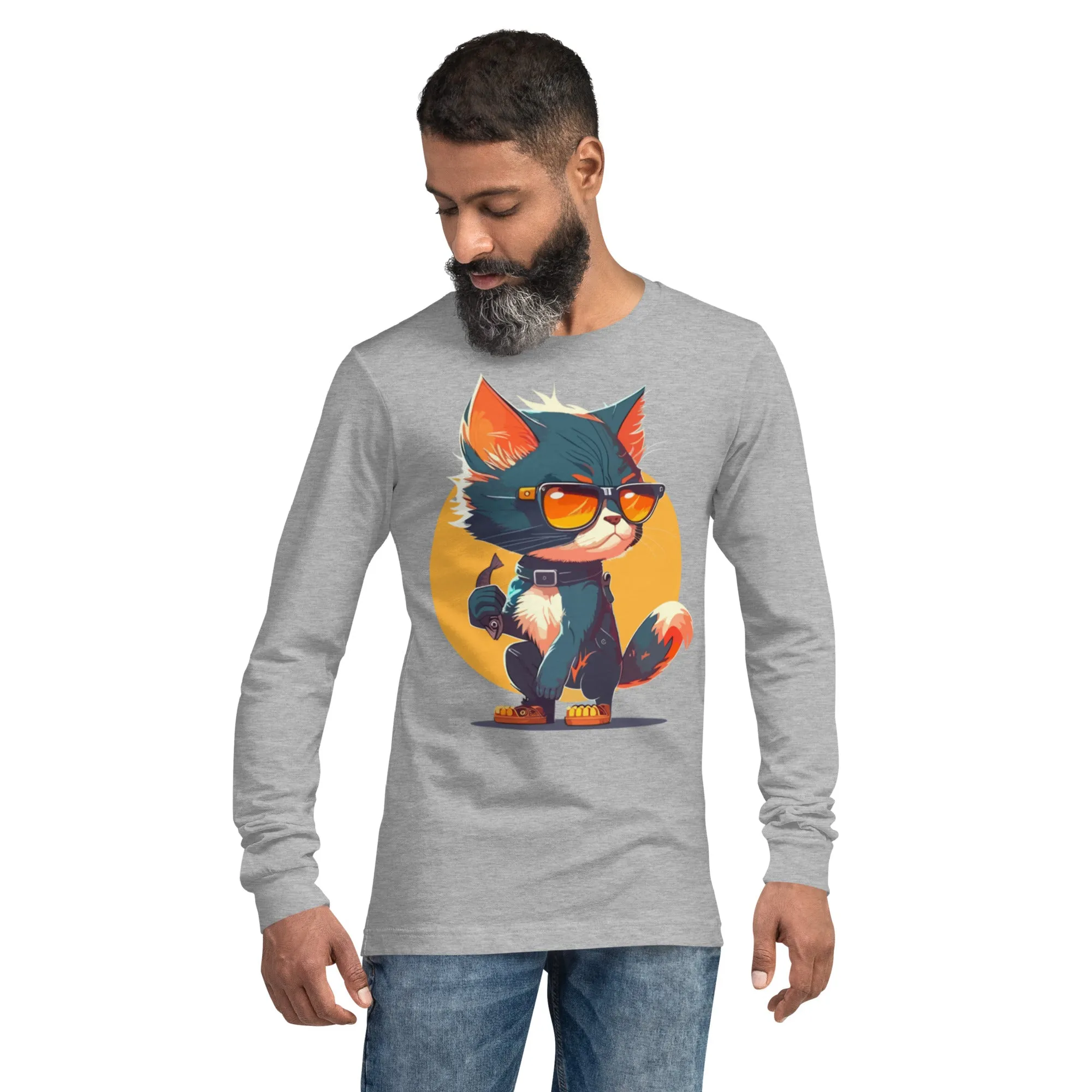 Unisex Long Sleeve Tee. Fun Tee, Back to School, Gift S To 2XL