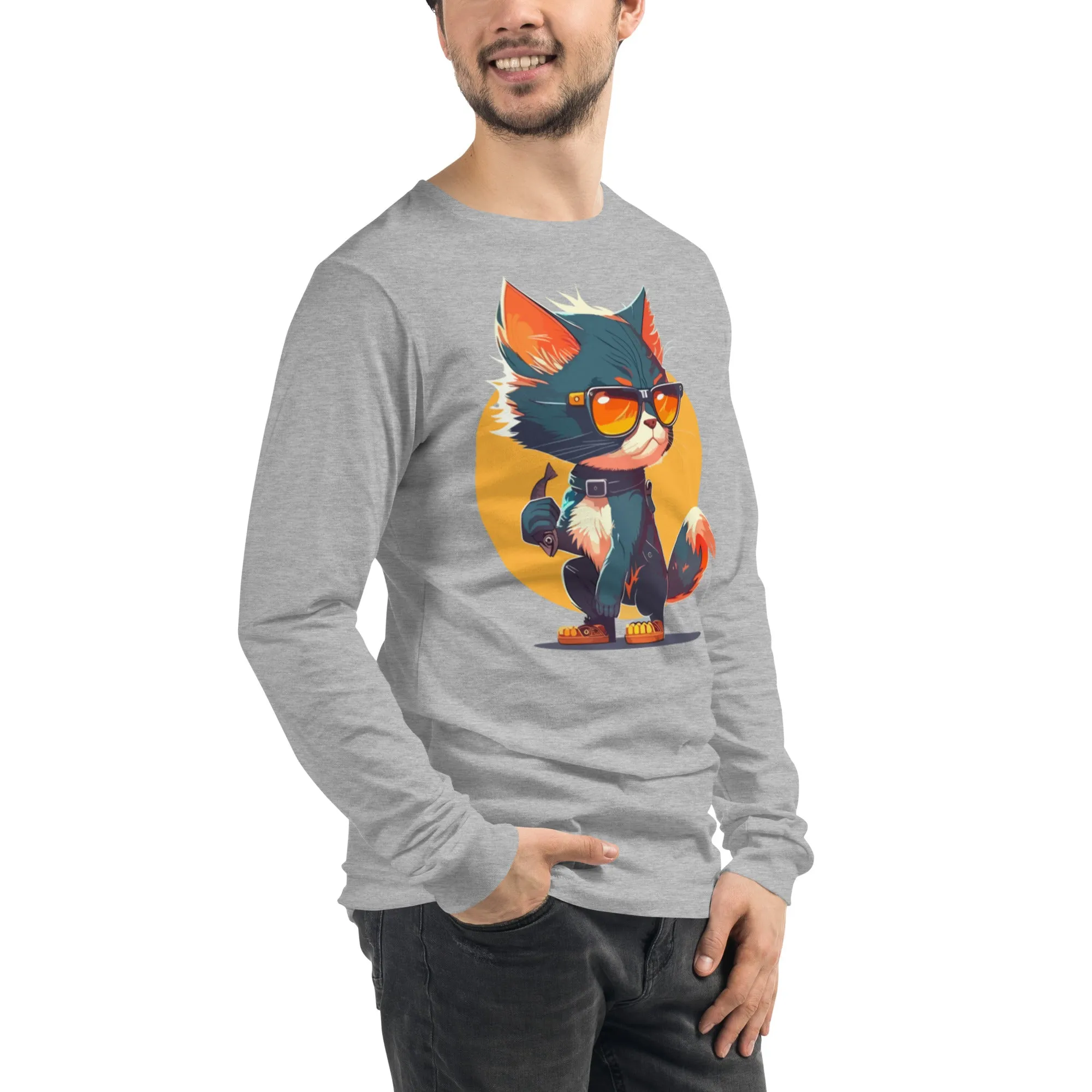 Unisex Long Sleeve Tee. Fun Tee, Back to School, Gift S To 2XL