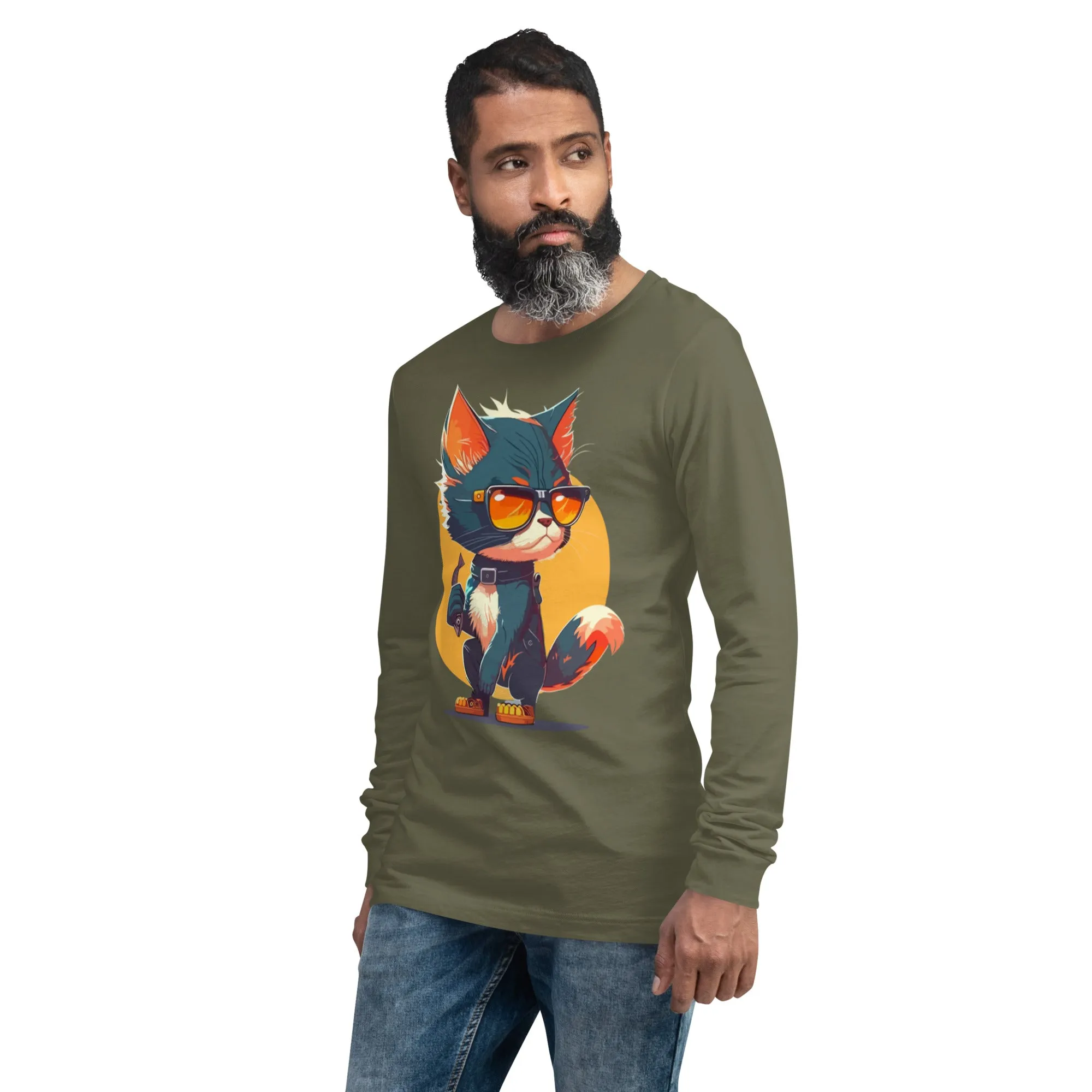 Unisex Long Sleeve Tee. Fun Tee, Back to School, Gift S To 2XL