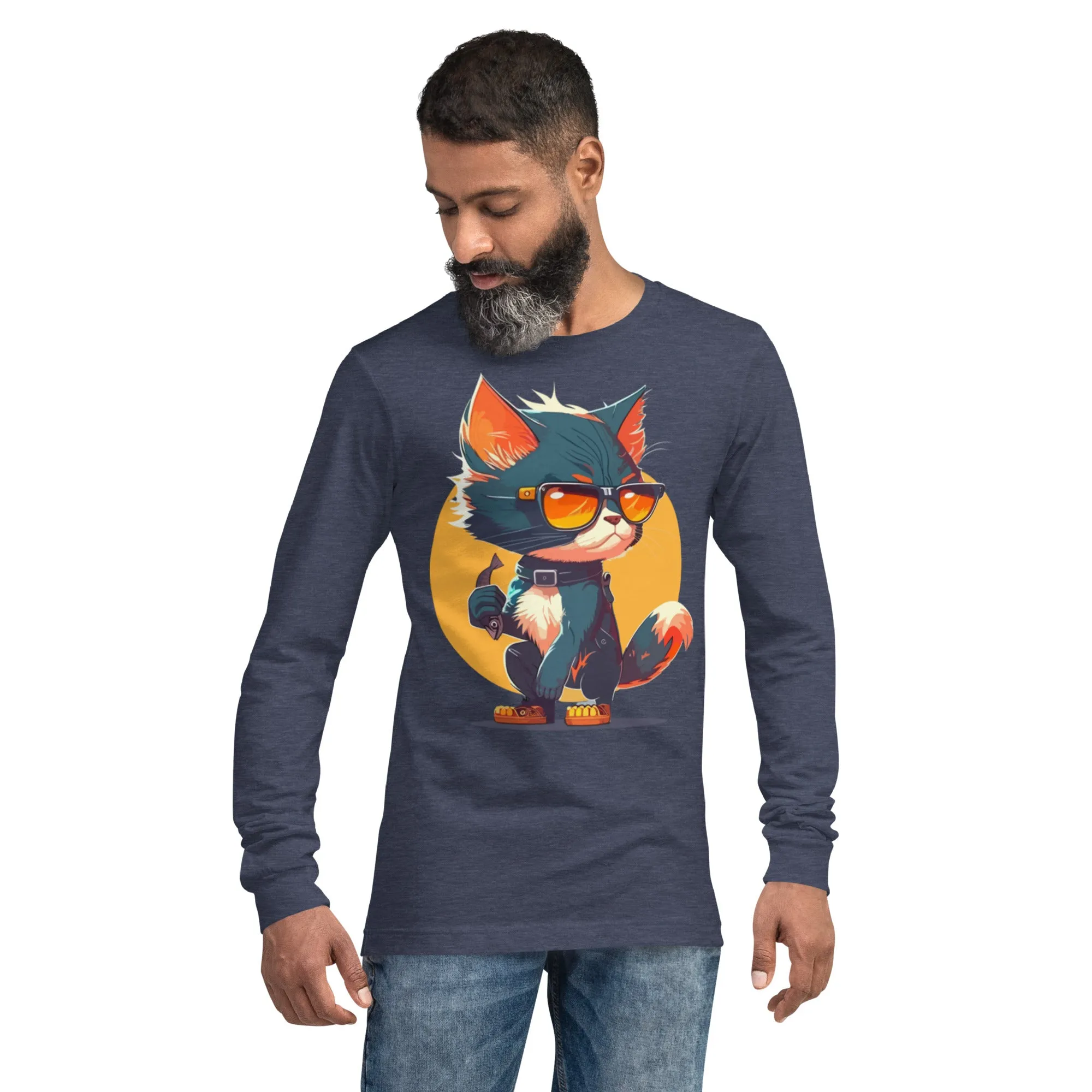 Unisex Long Sleeve Tee. Fun Tee, Back to School, Gift S To 2XL