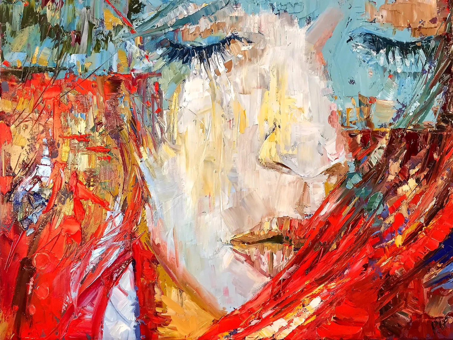 Unspoken Truth painting