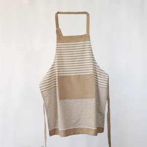 Urban Oasis Maisy Striped Apron Natural
