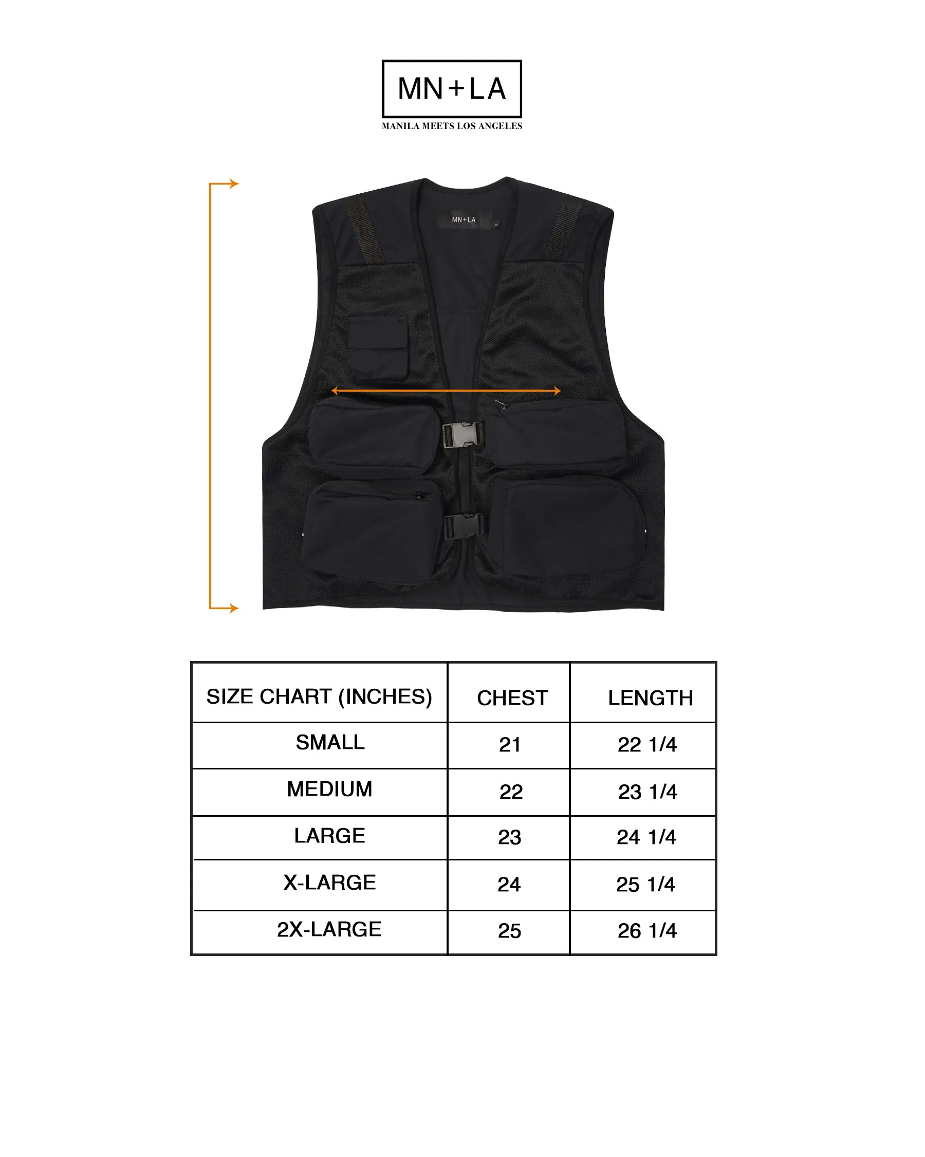 UTILITY VEST IN MIDNIGHT NAVY