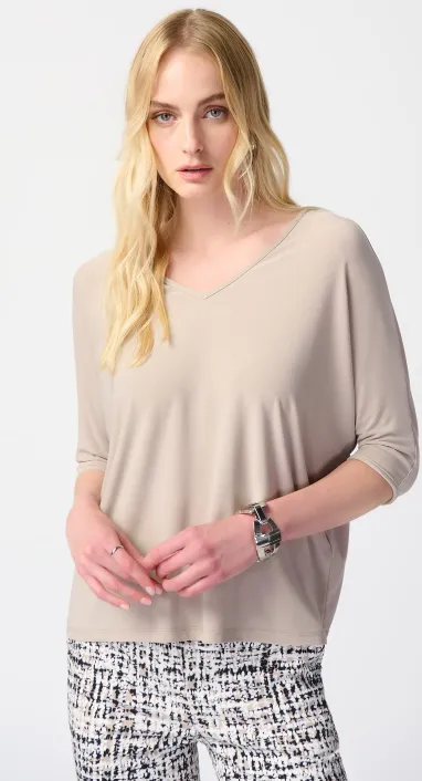 V-Neck Pullover- Joseph Ribkoff