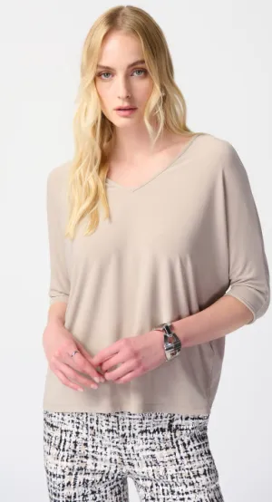 V-Neck Pullover- Joseph Ribkoff