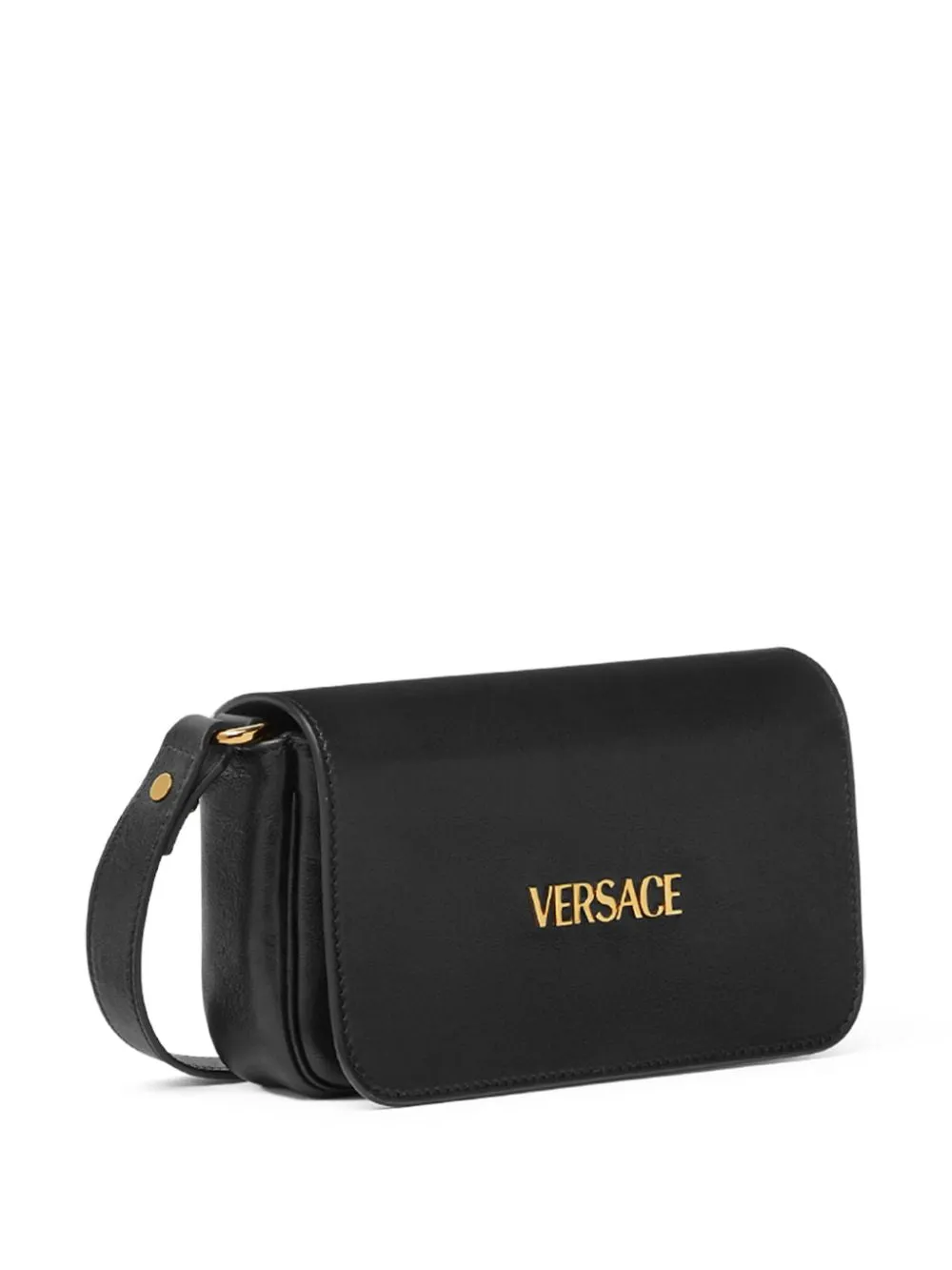 Versace tag leather mini bag