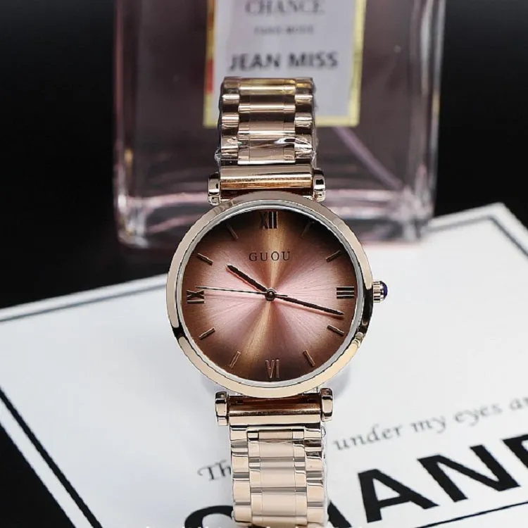Vintage Round Dial Women's Watch