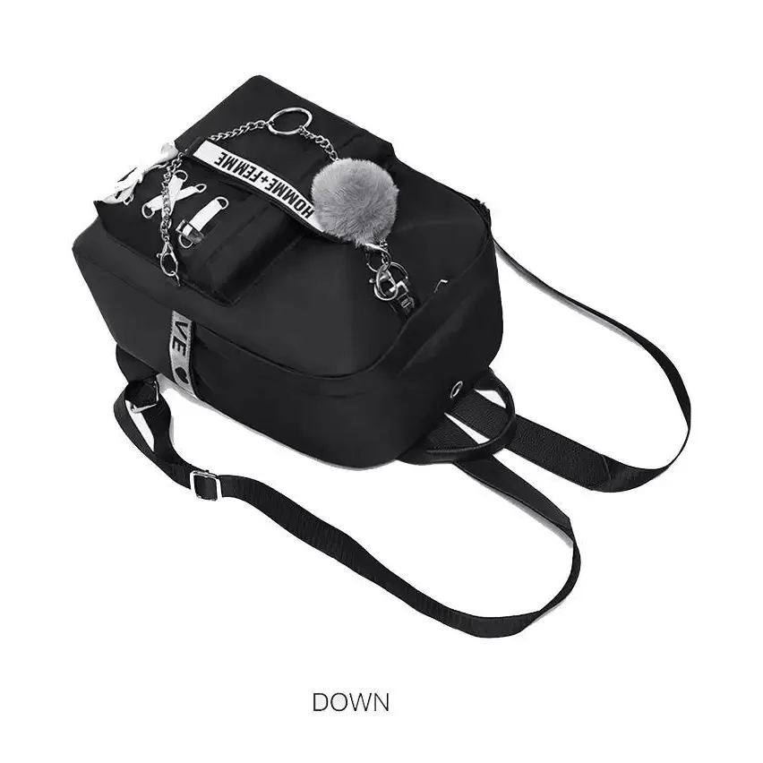 Vintage Style Waterproof Shoulder Backpack For Teenage Girls And Ladies Cute School Bags And Book Bag For Girls