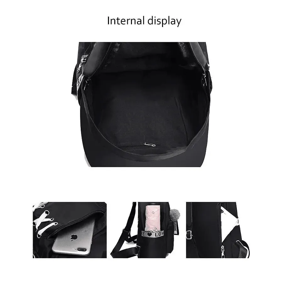 Vintage Style Waterproof Shoulder Backpack For Teenage Girls And Ladies Cute School Bags And Book Bag For Girls