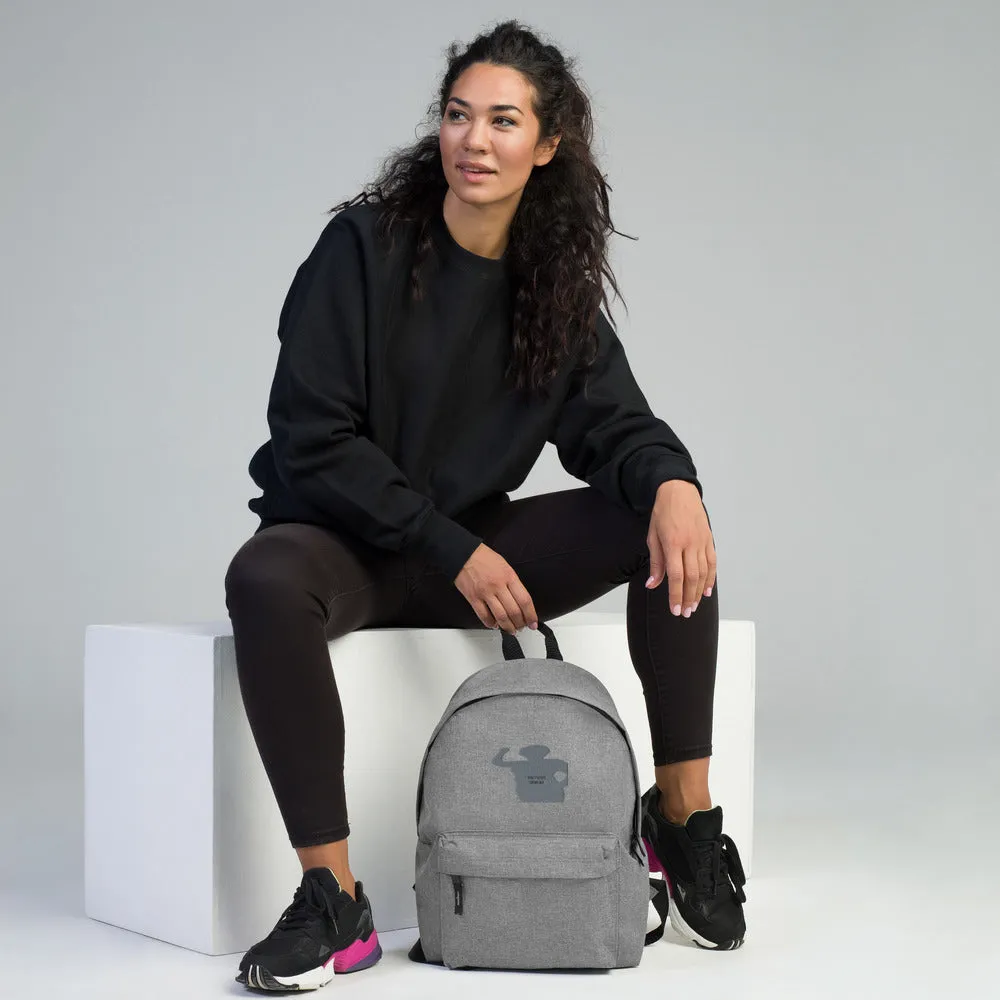 Virtuous Woman Embroidered Backpack