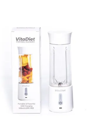 VITA DIET Port Blender Pearl White 500ml