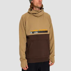 Volcom Hydro Riding Pullover Snow Hoodie Dark Khaki