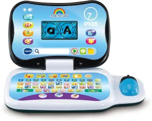 VTech Toddler Tech Laptop, Interactive Educational Computer Toy, 20 Games, used good, few dirty marks, no box, tested