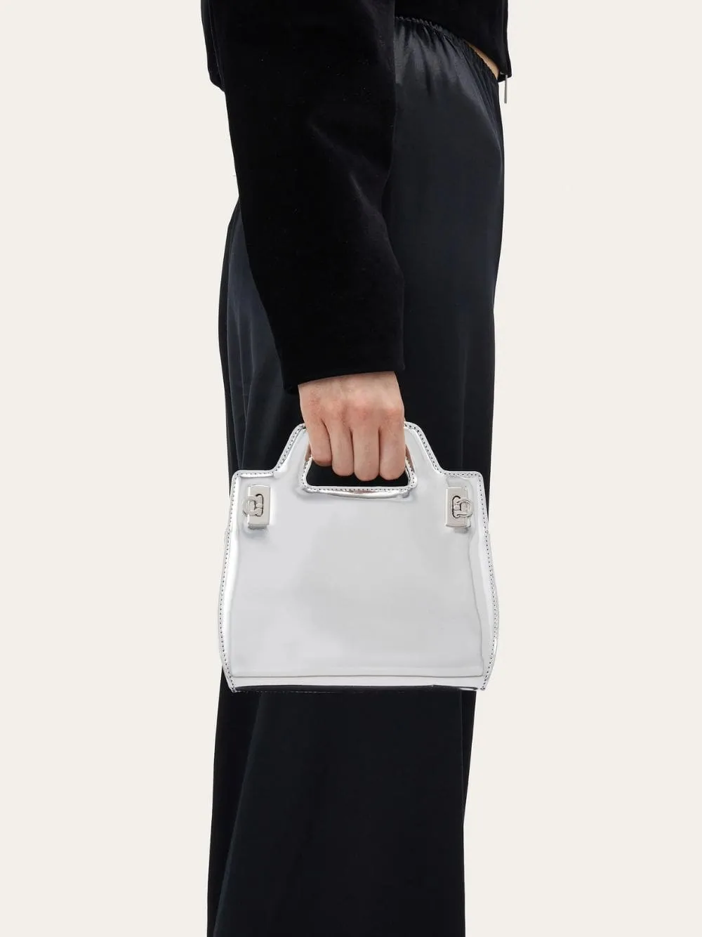 Wanda Mini Silver Bag