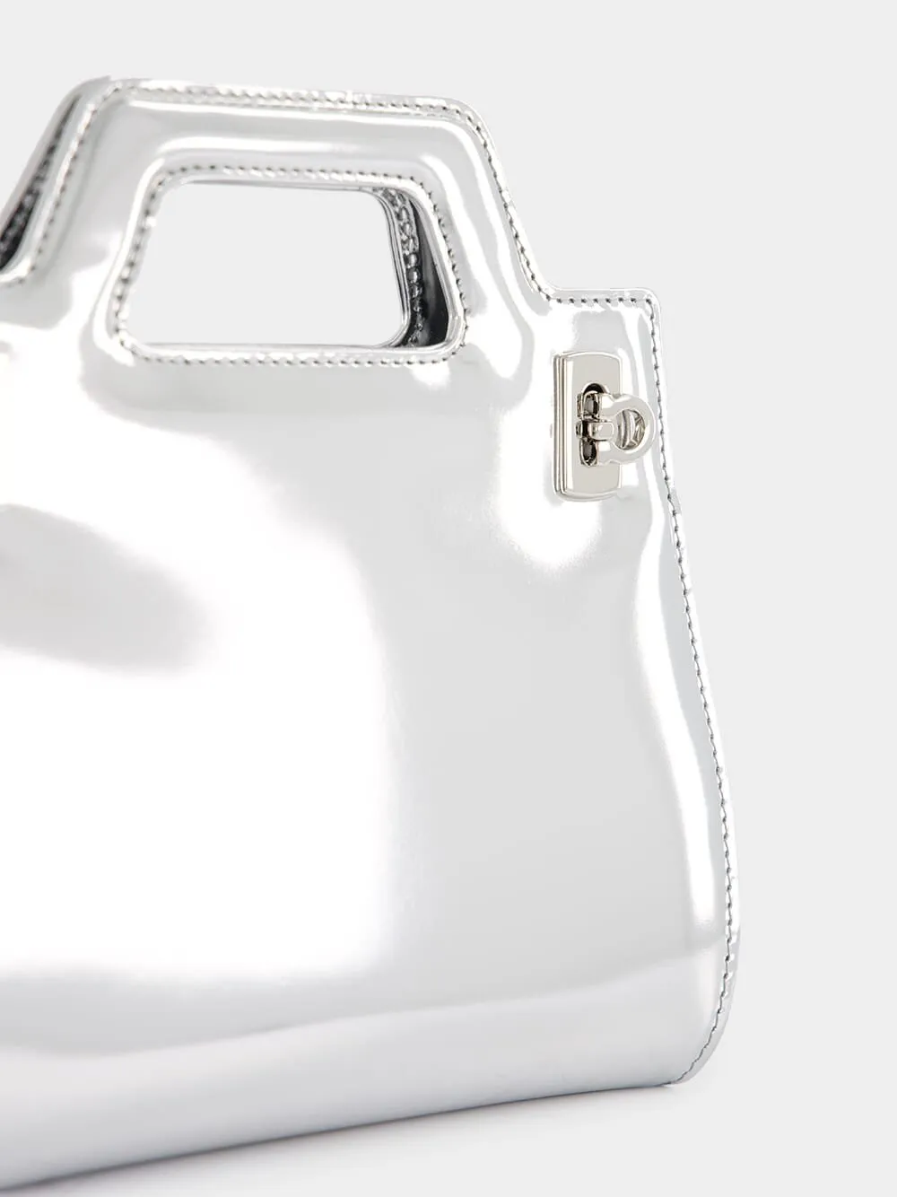 Wanda Mini Silver Bag