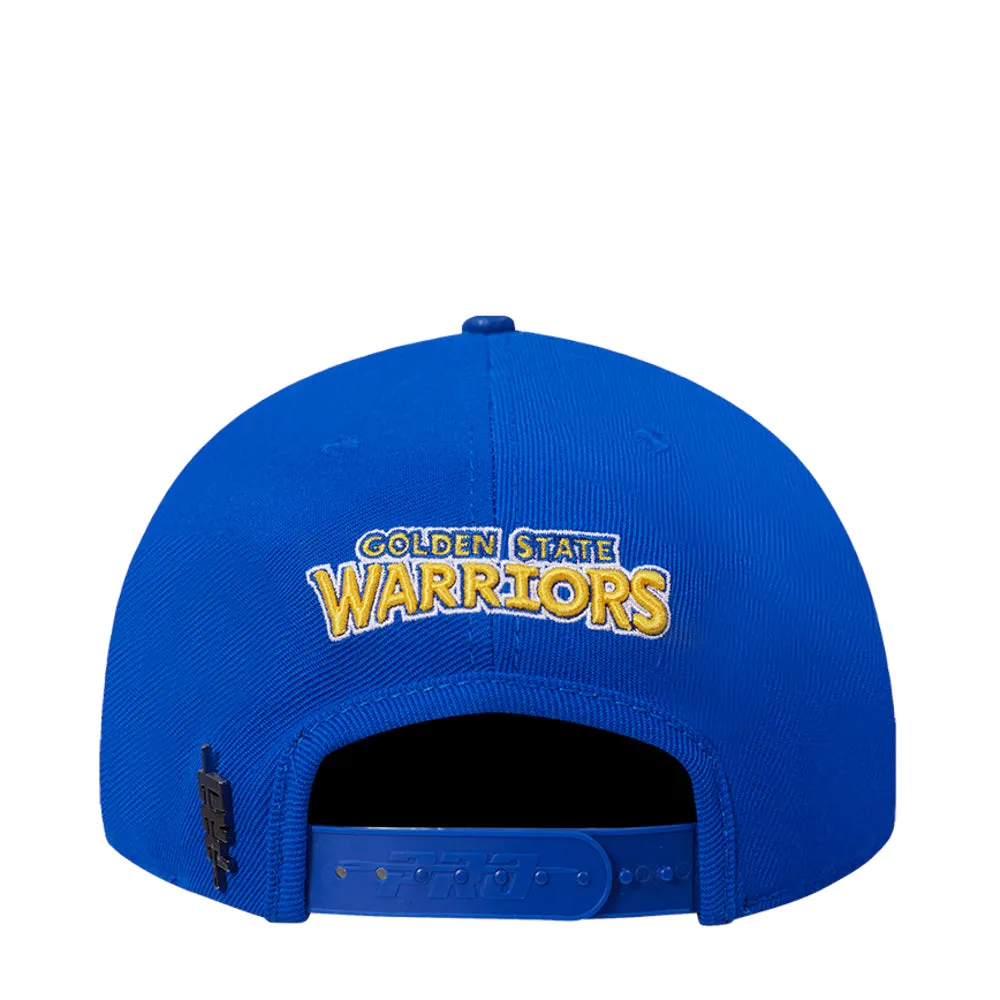 Warriors Sugar Skull Wool Blend Pinch Front Snapback