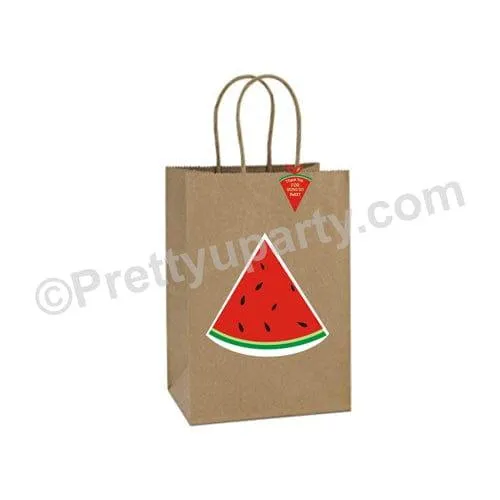 Watermelon Gift Bags - Pack of 10