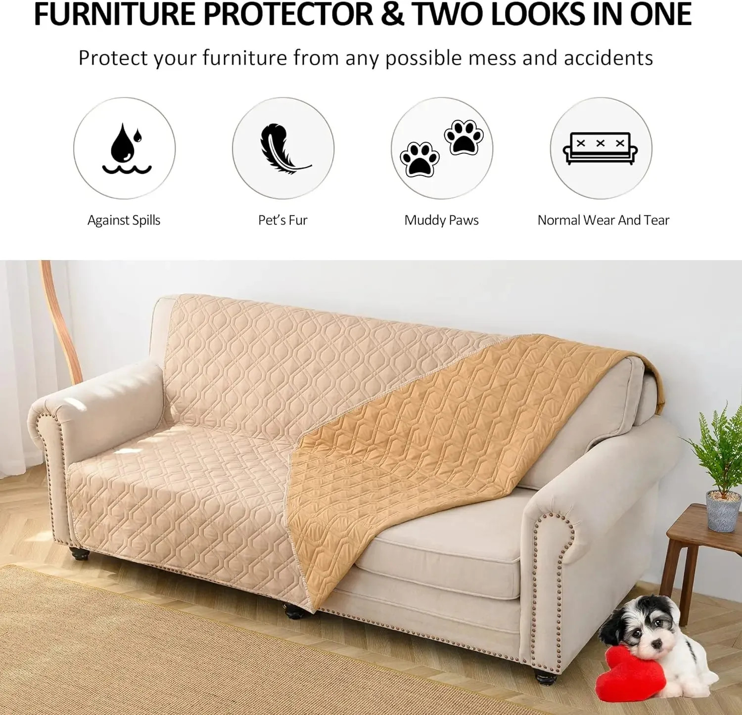 Waterproof Dog Bed Covers for Couch