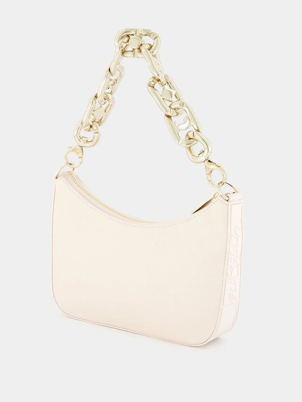 White Loubila Chain Mini Bag