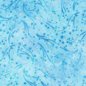Winter Sparkle Batiks Sky