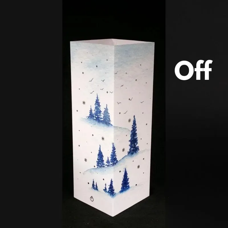 Winter Wonderland Christmas Shadow Lamp