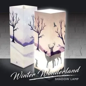 Winter Wonderland Christmas Shadow Lamp
