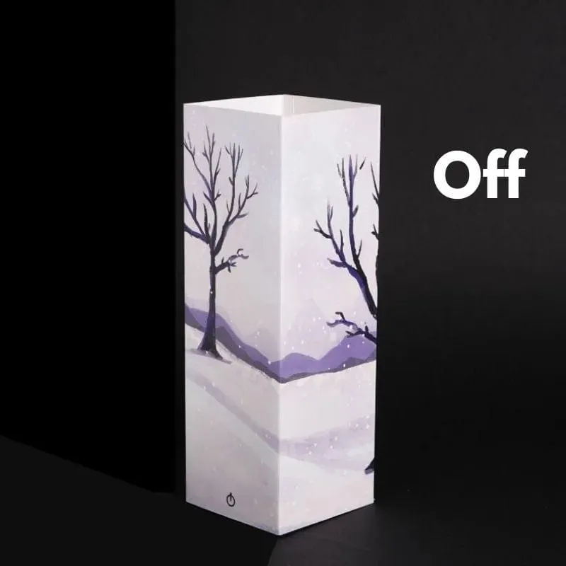 Winter Wonderland Christmas Shadow Lamp