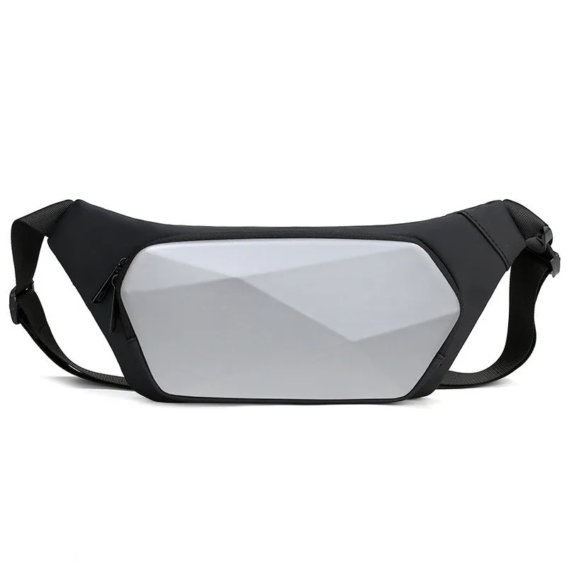Women's & Men's & Hard Shell Waterproof Commuting Men's Chest Bags