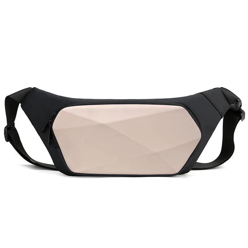 Women's & Men's & Hard Shell Waterproof Commuting Men's Chest Bags