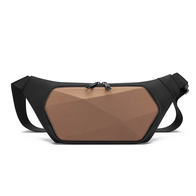 Women's & Men's & Hard Shell Waterproof Commuting Men's Chest Bags