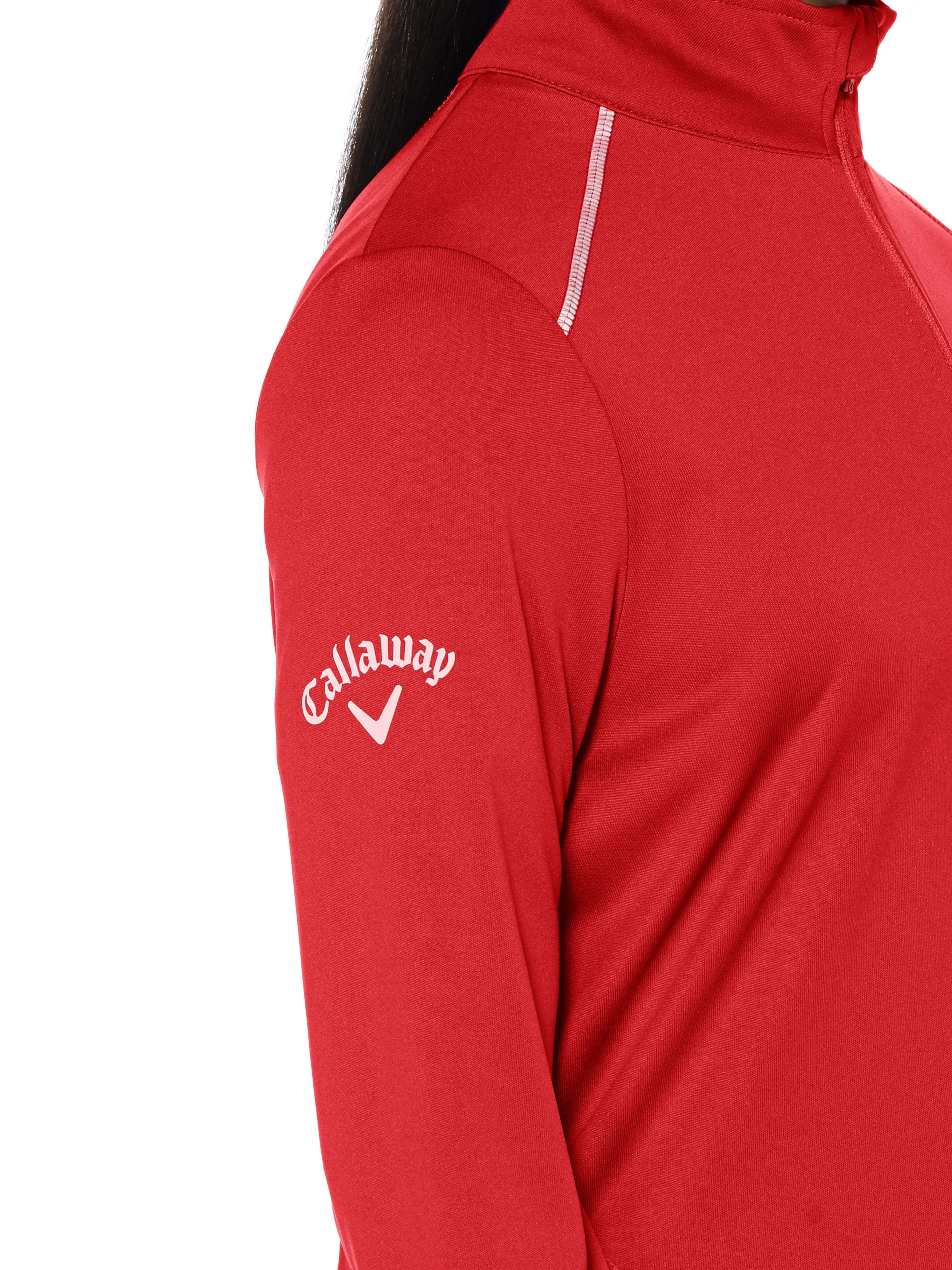 Womens Water Repellent 1/4 Zip Pullover