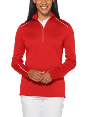 Womens Water Repellent 1/4 Zip Pullover