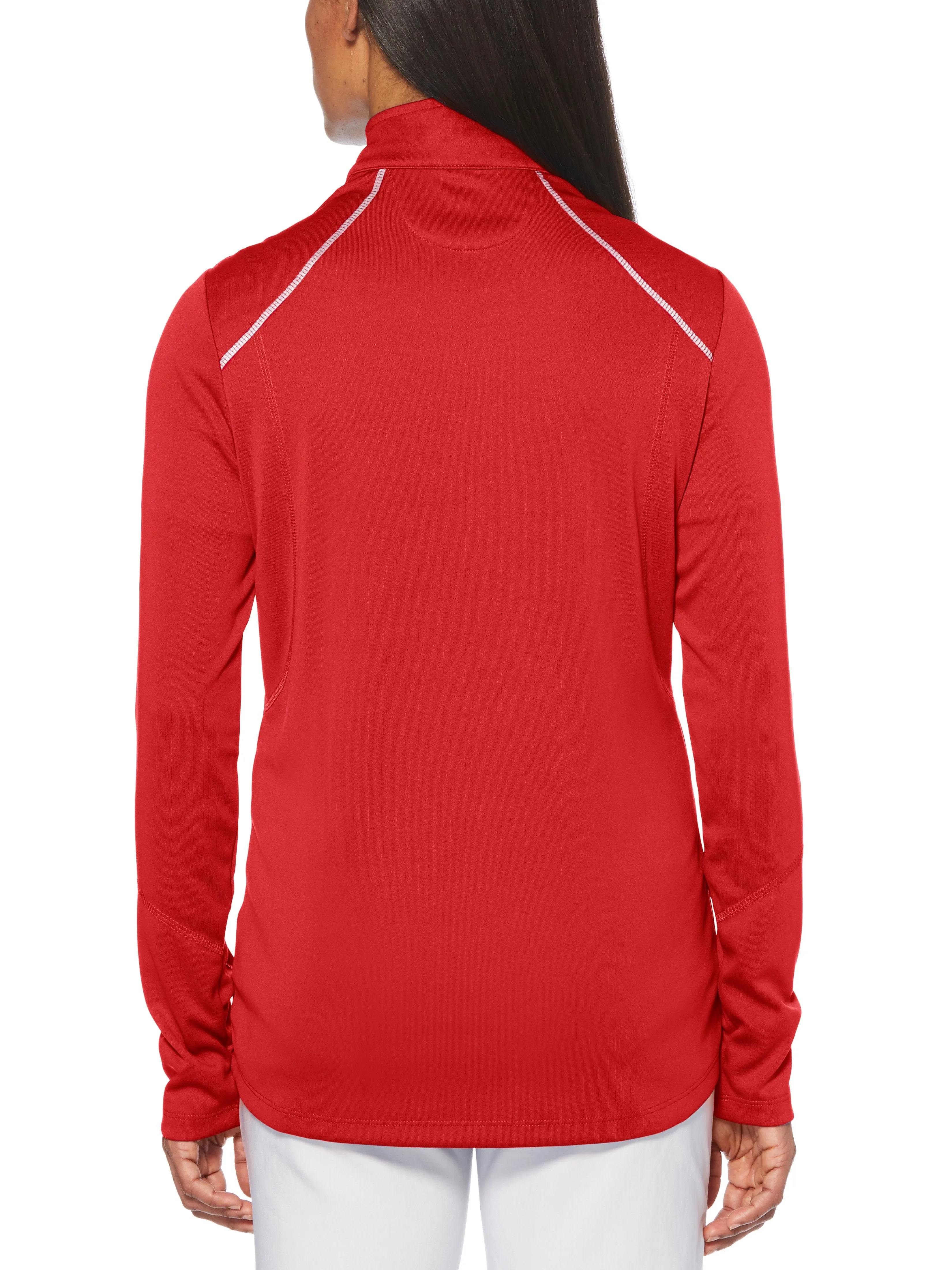 Womens Water Repellent 1/4 Zip Pullover