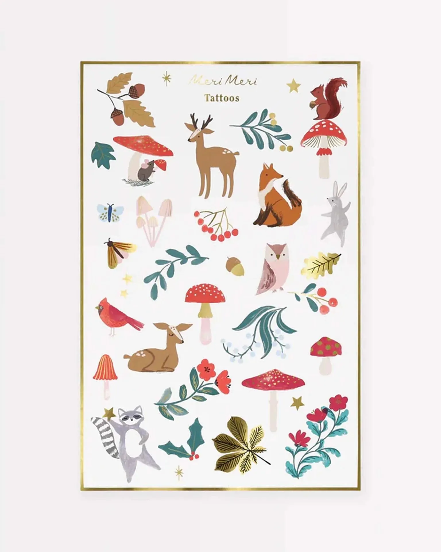 Woodland Temporary Tattoo