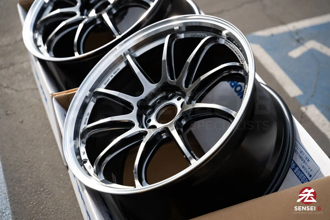 Work Emotion ZR10 1P / 19x8.5  38, 19x9.5  38 / 5x114.3 / Glim Black Diamond Cut Rim (GTKRC)