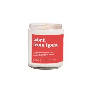 Work from Home Soy Wax Candle