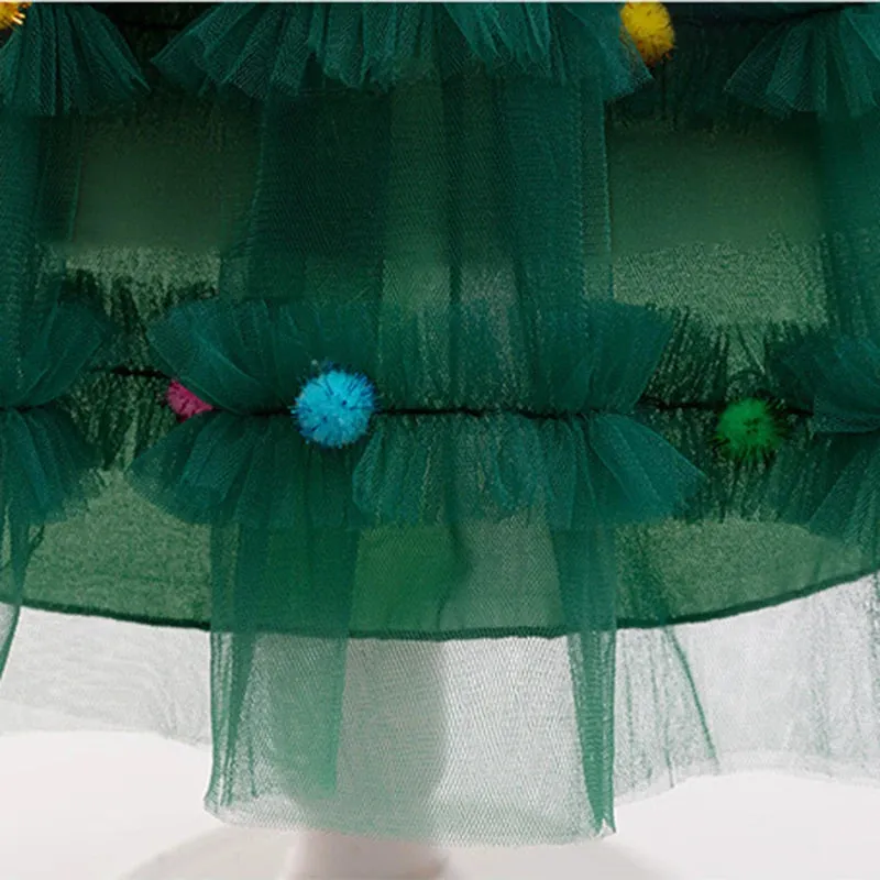 Xmas Girls Princess Dress