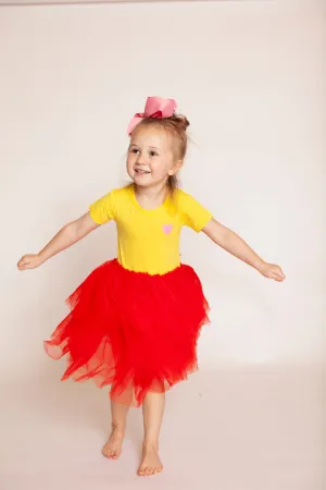 Yellow Party Dress