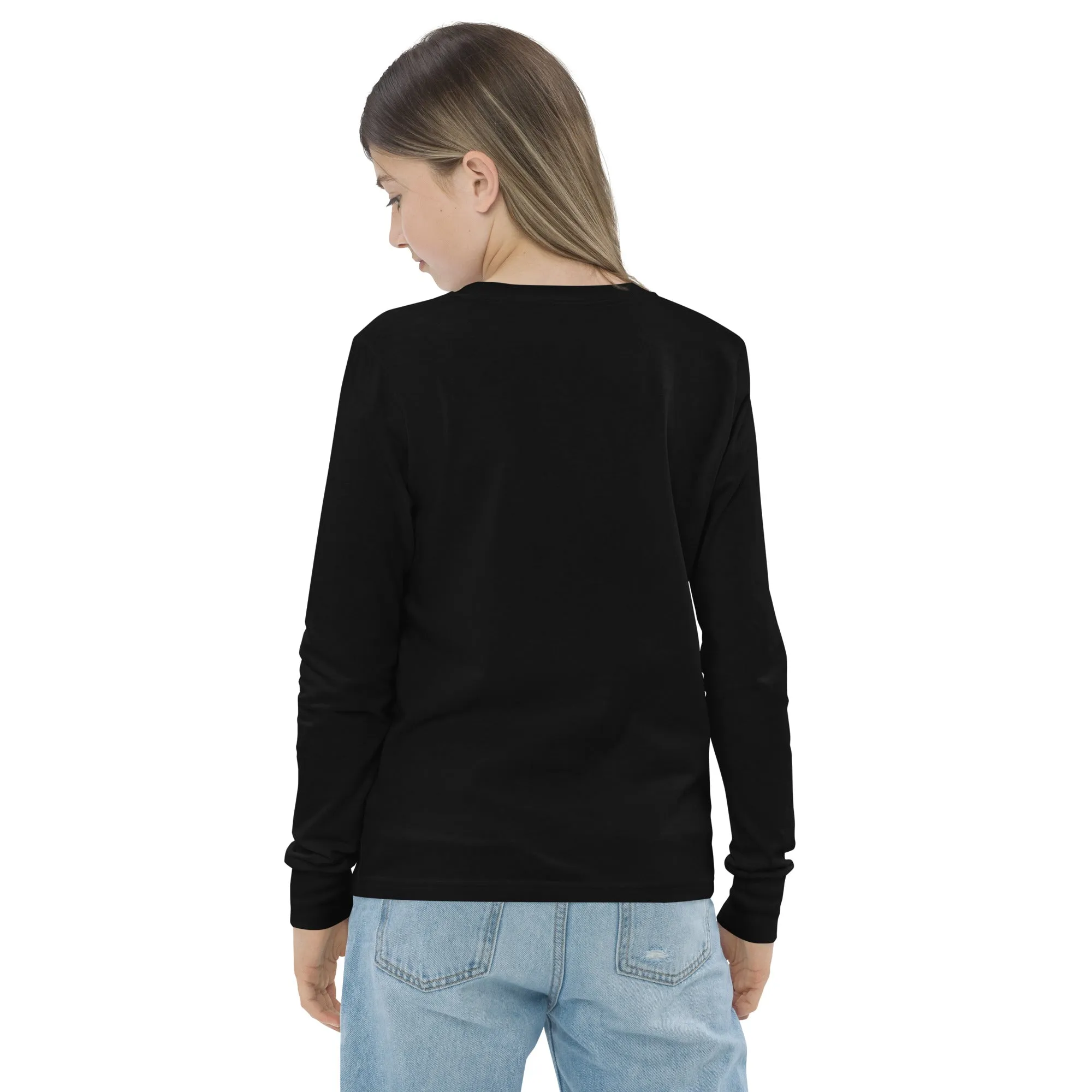 Youth long sleeve tee, Kids tee, school, gift