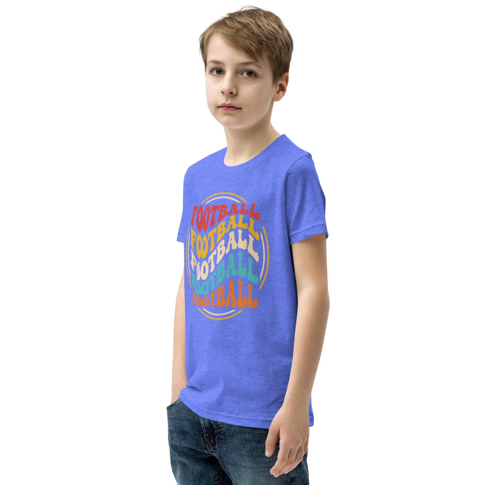 Youth Short Sleeve T-Shirt, Football, Back to School