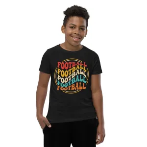 Youth Short Sleeve T-Shirt, Football, Back to School