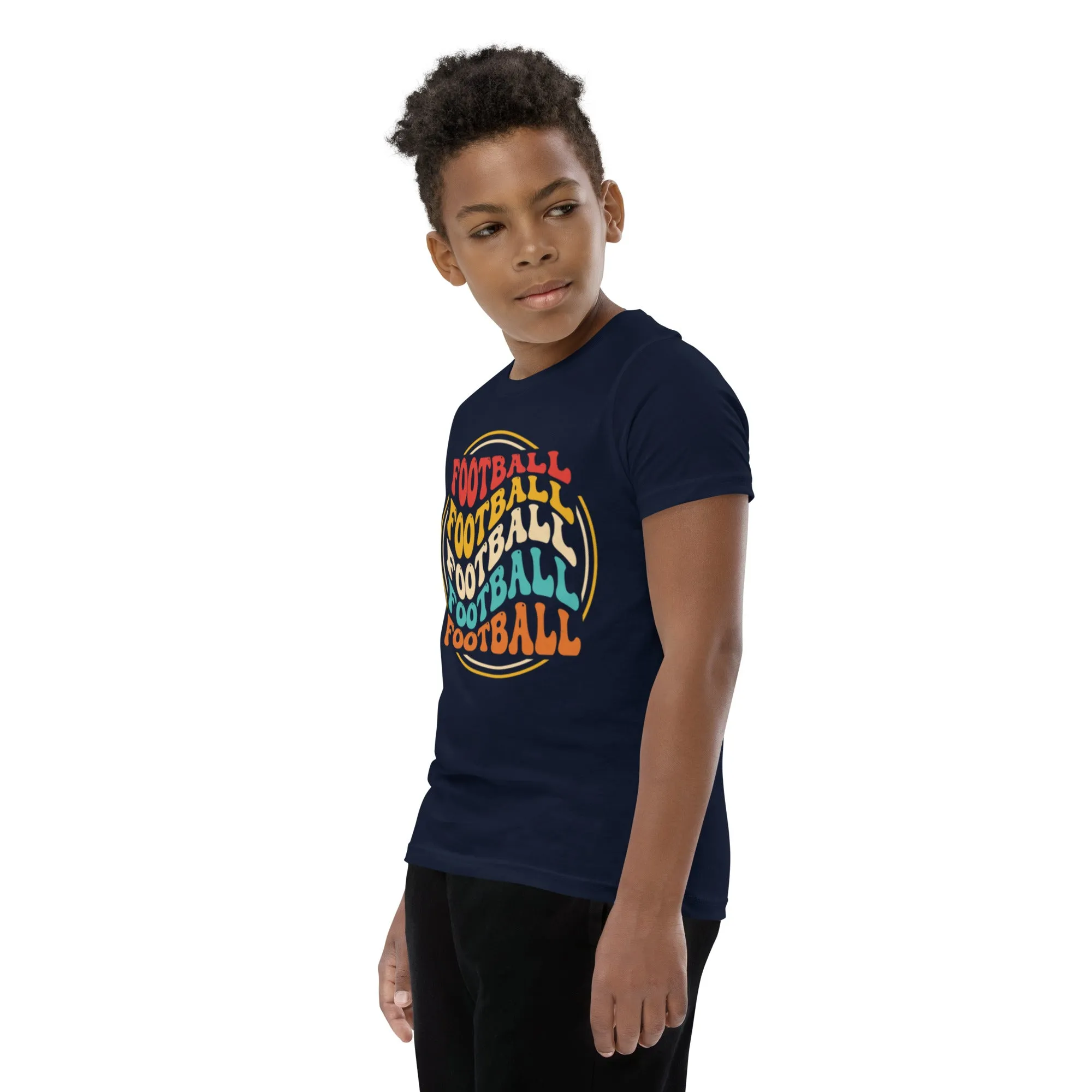 Youth Short Sleeve T-Shirt, Football, Back to School